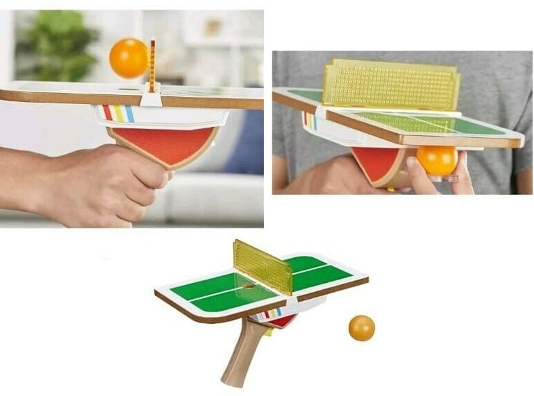 Hasbro Gaming Tiny Pong Solo Table Tennis Game 21x26cm Hasbro Gaming Tiny Pong Solo Table Tennis Game 21x26cm