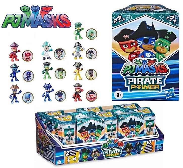 PJ Masks Pirate Power collectible figure 8cm in box 7x10cm