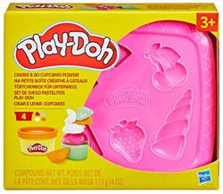 Play-Doh Create n Go Cupcakes Playset 20,5x5,5x18cm