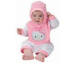 Hello Kitty Pluche kostuum 0-6 maanden op hanger
