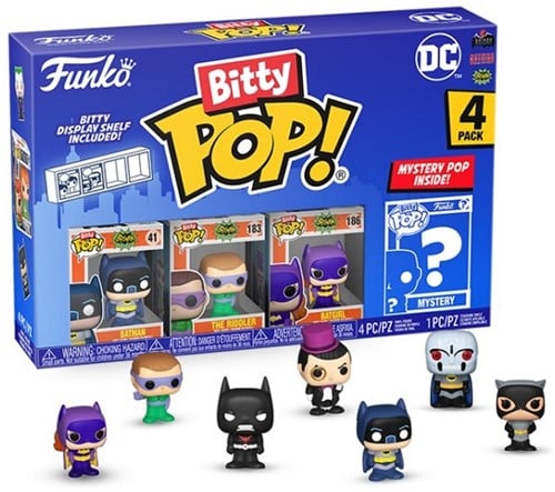 Bitty POP! DC Batgirl 4-Pack 9,5x14cm