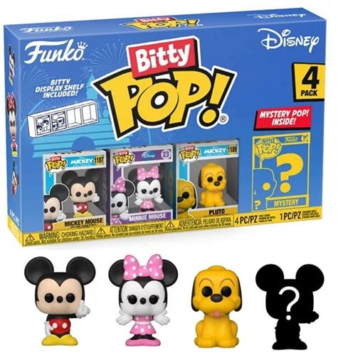 Bitty POP! Disney Mickey 4-Pack 9,5x14cm