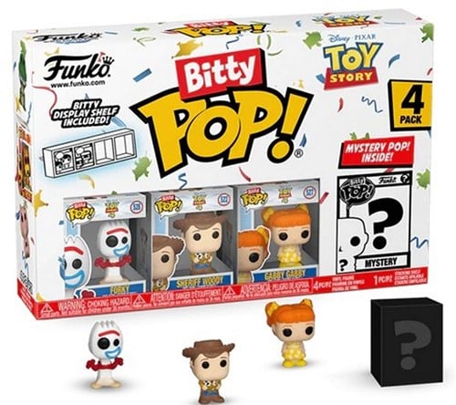 Bitty POP! Toy Story Forky 4-Pack 9,5x14cm