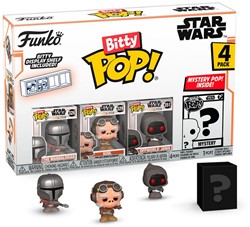 Bitty POP! Mandalorian Mandalorian 4-Pack 9,5x14cm