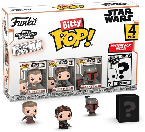 Bitty POP! Mandalorian Marshal 4-Pack 9,5x14cm