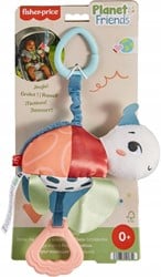 Fisher Price Pluche See me bounce Turtle voor Kinderwagen