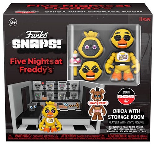 Five Nights at Freddy's Snaps! Chica with Storage Room 21x23cm