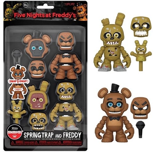 Five Nights at Freddy's Snaps! Springtrap & Freddy 2-Pack