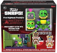 Five Nights at Freddy's Snaps! Montgomery Gator with Dressing Room 21x23cm-2