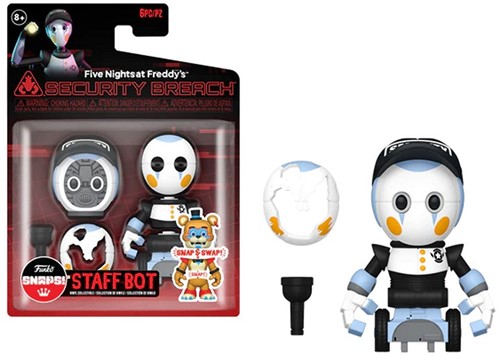 Five Nights at Freddy's Snaps! Security Staff Bot 15x21cm