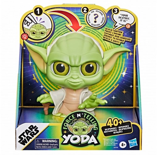 Star Wars Force N Telling Yoda Luce + Suono (40+ Suoni) 18x24cm-2