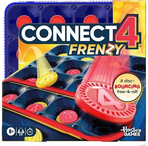 Connect 4 Frenzy Spel 26,5x27cm (Taal: Frans)