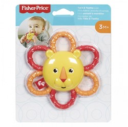 Fisher Price Baby Anillo Take & Mordedor León 14x18cm