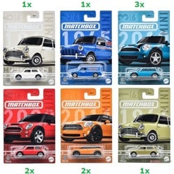 Matchbox Die-Cast Fahrzeuge Mini 6 sortiert 10,5x16cm