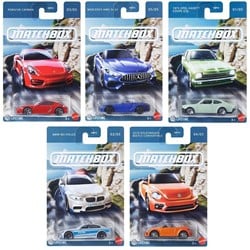 Matchbox Die-Cast Fahrzeuge 5-fach sortiert 10,5x16cm