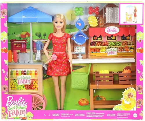 Barbie Sweet Orchard Farm Speelset 33x39cm