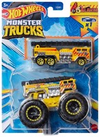 Hot Wheels Die cast Monster Trucks 1:64 8 assorted 14x19cm-2