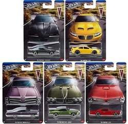 Hot Wheels Silver Series Fahrzeugen 5 sortiert 10,5x16,5cm