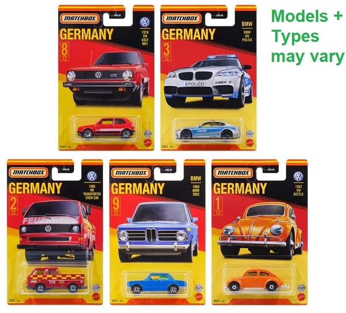 Matchbox Cars 164 assorted