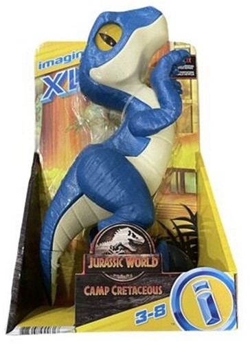 Mattel Jurassic World Camp Cretaceous XL Dino Raptor 15x16cm