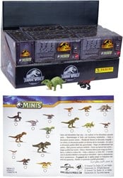 Jurassic World Minis Figuur blindbox met 1 special of set van 2 dino's 6x12cm assorti in display
