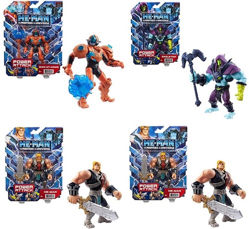 HE-MAN and the Masters of the Universe Power Attack 3 assorti 21,5x27cm