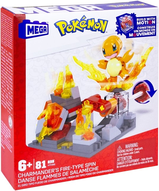 Mega Pokemon Pichu's Forest Forage / Charmanders Fire-Type Spin 2 ...