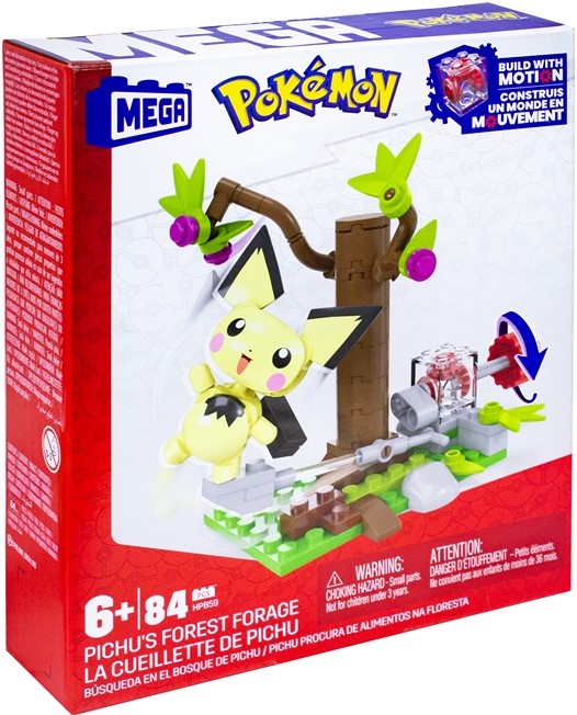 Mega Pokemon Pichu's Forest Forage / Charmanders Fire-Type Spin 2 ...