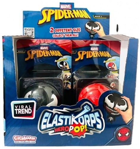 Marvel Elastikorps Heropop 10cm blister 13x21cm in display (4)	
