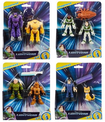 Disney Lightyear Imaginext Figure 2-Pack 4 assorted 16x19cm-2