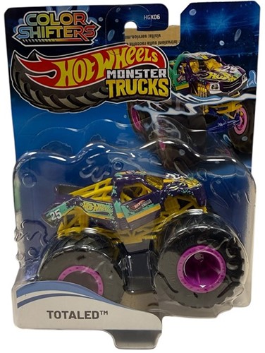 Mattel Hot Wheels Monster Trucks Color Shifters Die-Cast assortitis 13x16cm-3