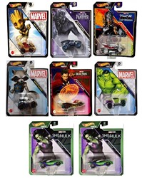 Hot Wheels Die-Cast lizenzierte Fahrzeuge sortiert 14x16,5cm