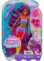 Barbie Sirène Power Doll Brooklyn Sirène 23x32,5cm
