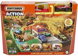 Matchbox Action Drivers Canyon Speelset met voertuig 1:64