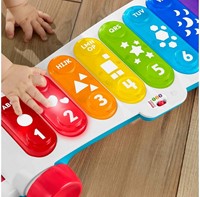 Fisher-Price Electronic Toy Musical Instrument with Light and Sound to Pull, Giant Xylophone 26,5x49cm (Languages: SE, DK, FI, NO, UK))-3