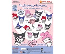 Capsule 65mm. Melody / Kuromi