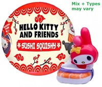 Capsule 90mm. Hello Kitty Sushi Squishy-2