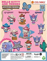 Capsule 65mm. Hello Kitty Western Charms