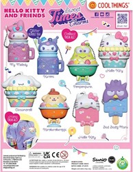 Capsula 50mm.Hello Kitty Sweet Times Charms Coin Bank