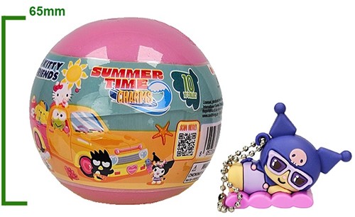 Capsule 65mm. Hello Kitty and Friends Summertime Charms-2