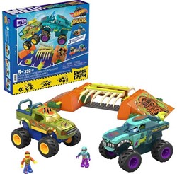 Hot Wheels Monster Trucks Mega-Wrex Boneyard Stunt Course 26x29cm