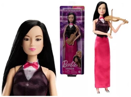 Mattel Barbie You can be anything Poupée avec accessoires Violoniste 11,5x32,5cm