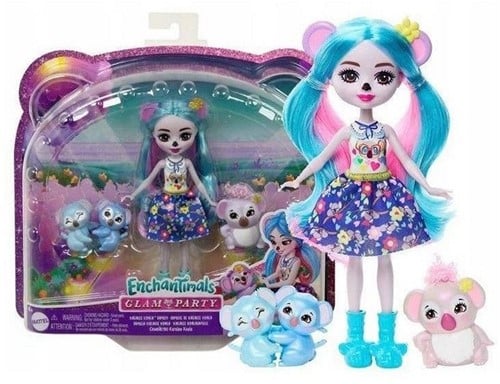 Enchantimals Glam Party Karalee Koala Family 21,5x25cm