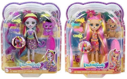 Enchantimals Sunshine Beach 2 assorti 18x21,5cm