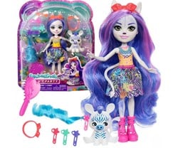Enchantimals Glam Party Zermirah Zebra & Grainy 18x21,5cm
