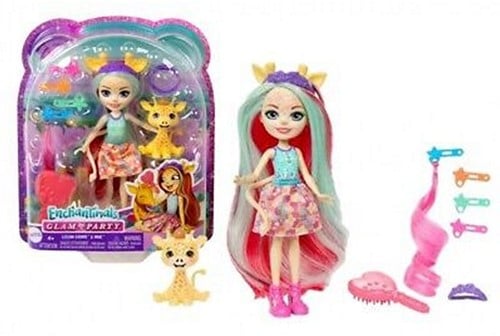 Enchantimals Glam Party Gillian Giraffe & Pawl 18x21,5cm