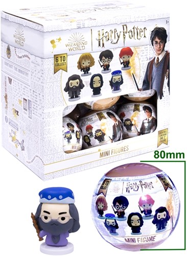 Harry Potter Cápsula 80mm + Minifigura de 5 cm en expositor (18)