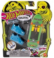 Mattel Hot Wheels Skate Monopatín de Dedo + Zapatos Surtidos 14x17cm-2