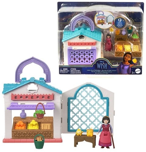 Disney Wish Playset Dahlia's Rosas Marketplace 20,5x25cm