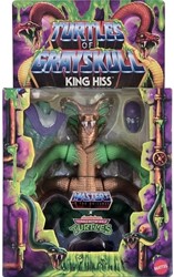Mattel Masters of the Universe Turtles of Grayskull King Hiss 18x30cm